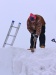 Un concurrent sculpte la neige, © IREPI